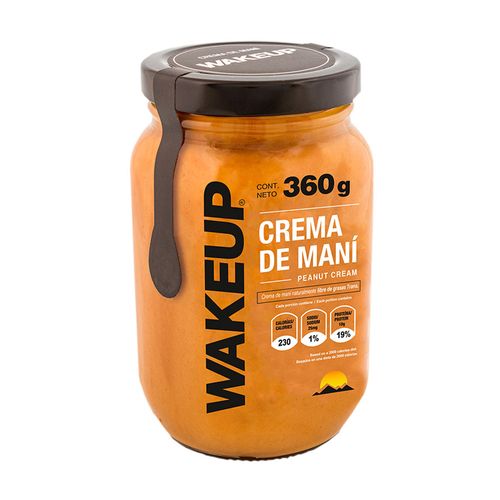 CREMA DE MANI  NATURAL  x 360 GR