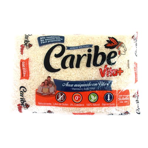 ARROZ CARIBE VITAMINAS  x 2500GR