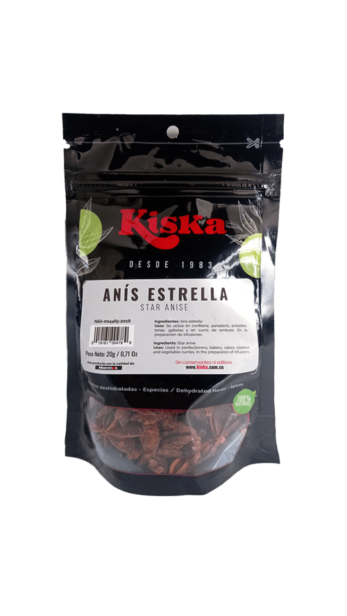CONDIMENTO KISKA ANIS ESTRELLAx 20GR
