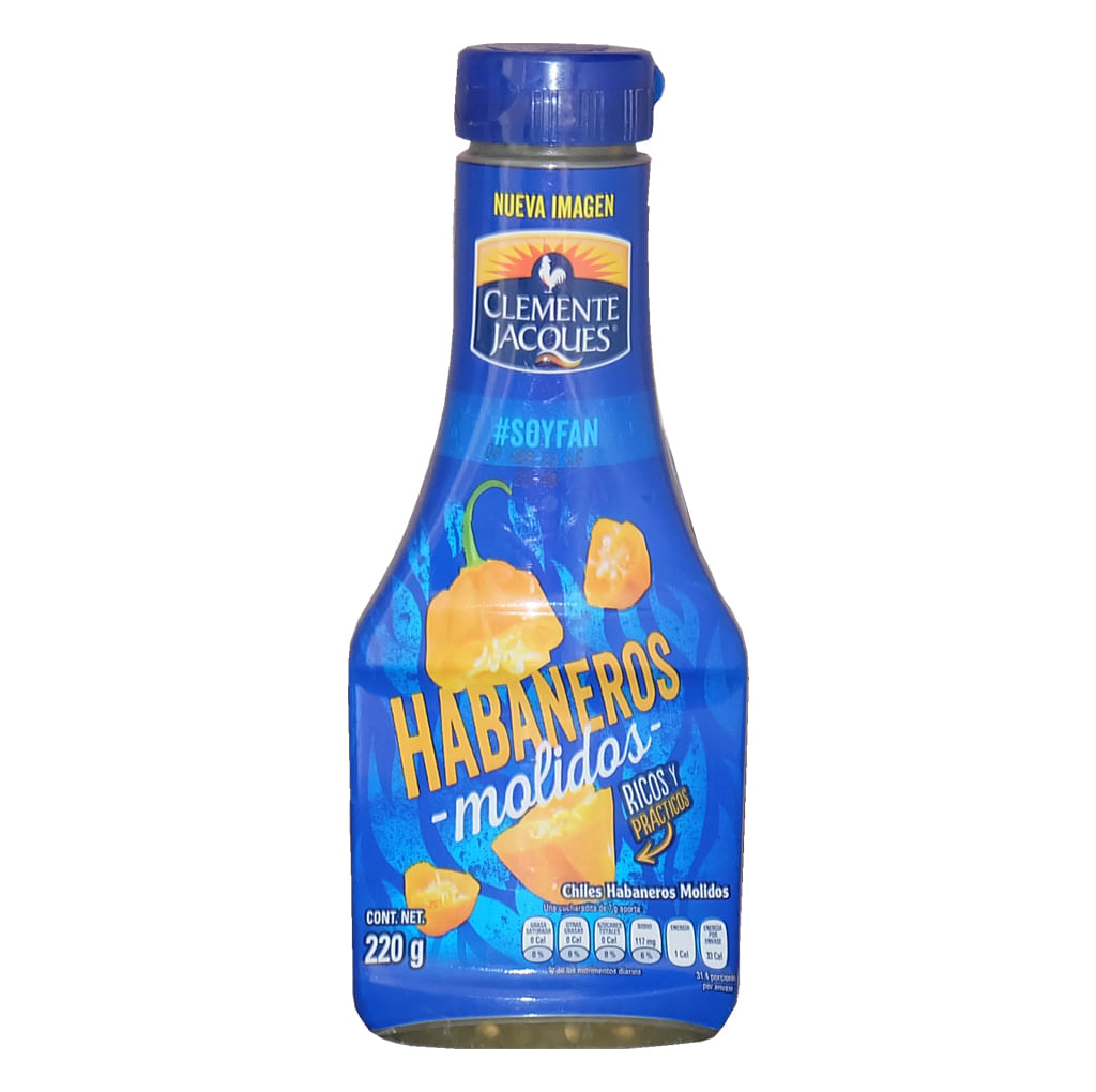 CHILES HABANEROS CLEMENTE JACQUES X220GR