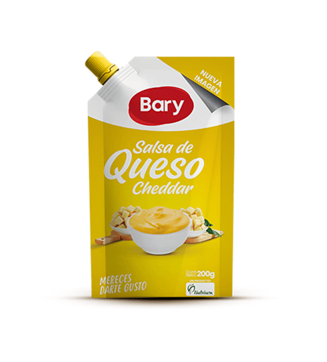 SALSA BARY QUESO CHEDDAR DOYPACK*200GR