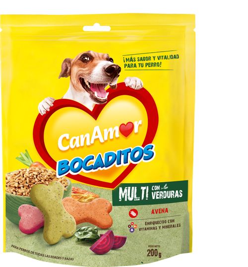 BOCADITOS MULTYVERDURAS CANAMOR *200GR