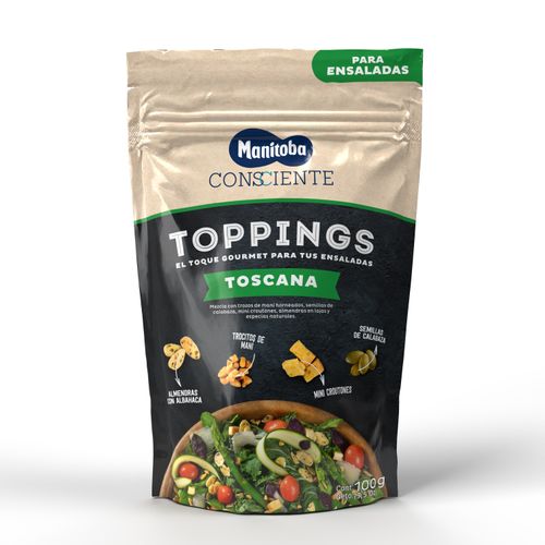 TOPPING MEZCL TOSCA SALAD MANITOBA*100GR