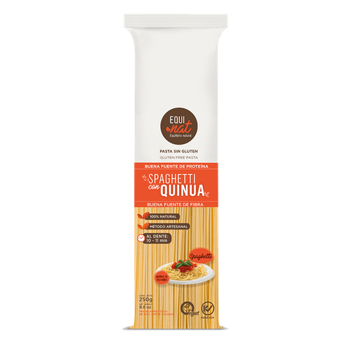 PASTA CON QUINUA SPAGHETTI EQUINAT*250GR