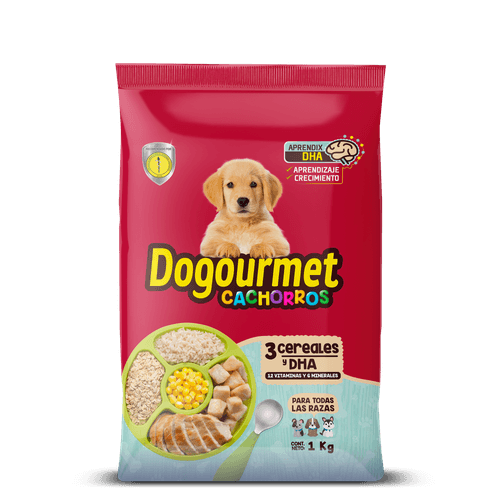 DOGOURMET CACHORROS 3CEREAL*1KG
