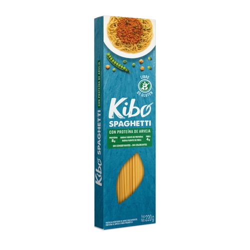 SPAGUETTI PROTEINA ARVEJA KIBO x 220GR