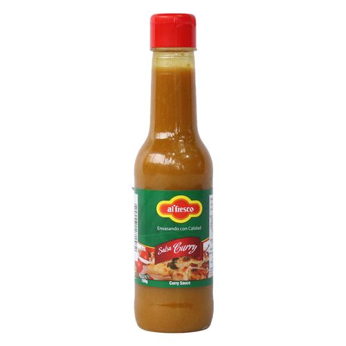 SALSA DE CURRY FCO ALFRESCO  x 180GR