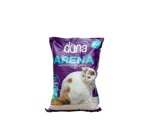 ARENA SANITARIA PARA GATO DUNA X 4 KG