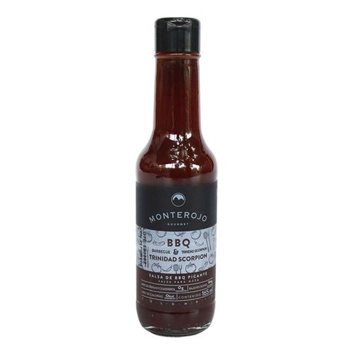 SALSA GOURMET PICAT BBQ MONTE ROJO*165ML