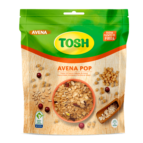 CEREAL  AVENA POP TOSH*300GR