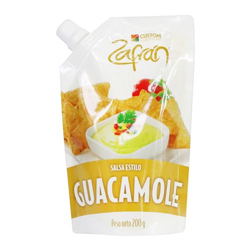 SALSA TIPO GUACAMOLE ZAFRAN  x  200 GR