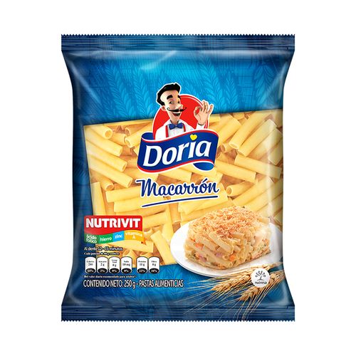 PASTAS DORIA MACARRON  x 250GR