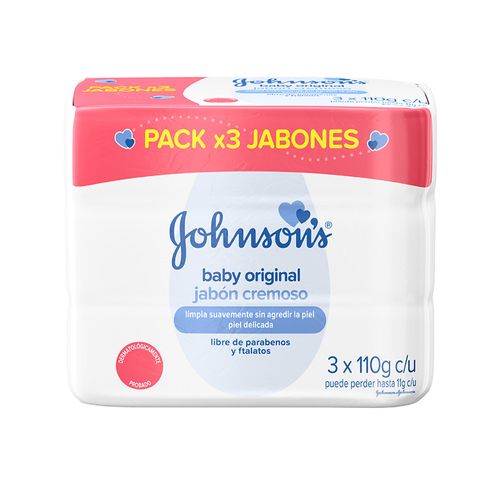 JABON JOHNSON BABY ORIGINAL*3UND
