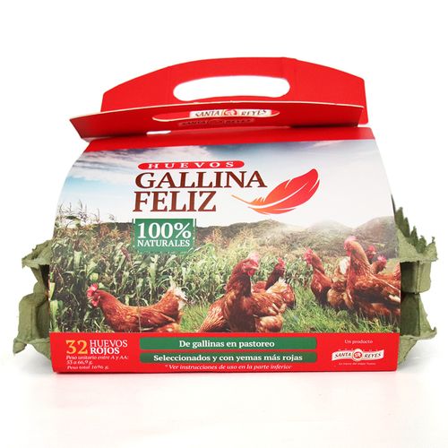 HUEVO GALLINA FELIZ*32 UND
