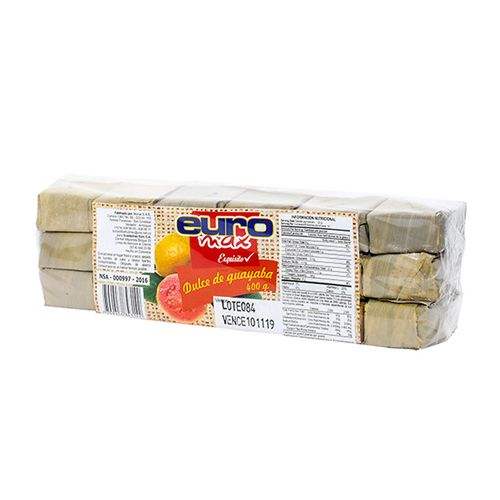 DULCE DE GUAYABA BIJAO EUROMAX  x 400GR