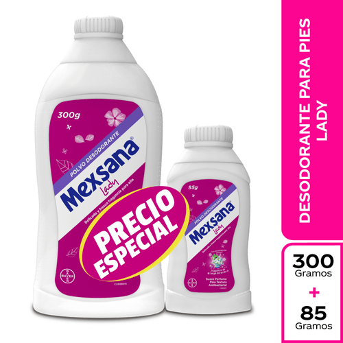 TALCO MEXSANA LADY*300GR+85GR