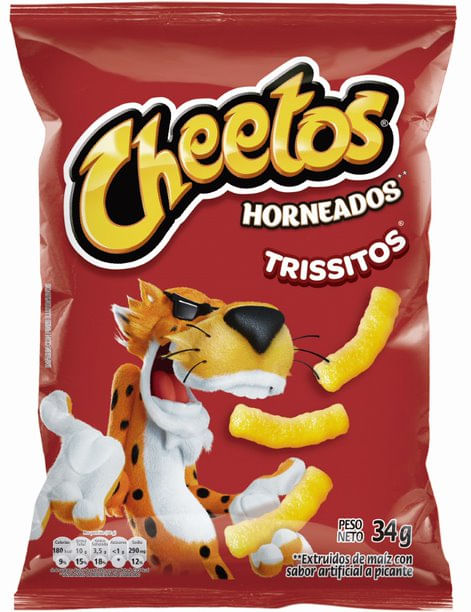 PASABOCAS CHEETOS TRISSITOS PICANTE*34GR