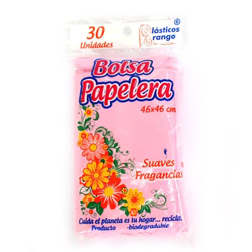 BOLSA PAPELERA ROSADO AROMA*30 46X46