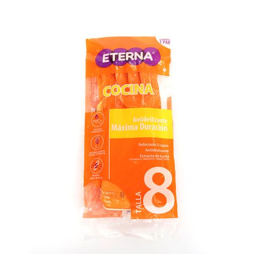 GUANTES DANTIDESLIZANTE TALLA 8 ETERNA