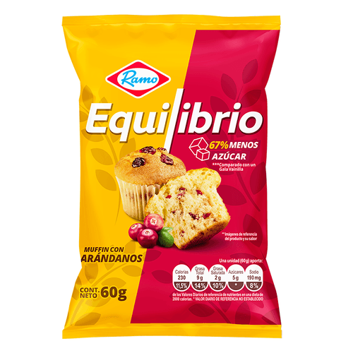 MUFFIN EQUILIBRIO RAMO x60GR