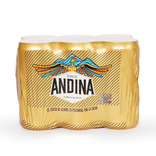 CERVEZA ANDINA LATA X 6UND *269 ML
