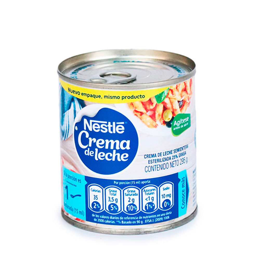 Crema De Leche En Lata NESTLE 295 gr