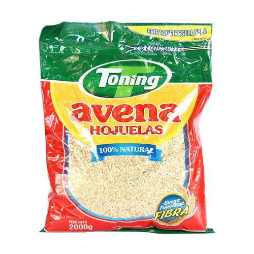 AVENA HOJUELAS  x 2000GR TONING