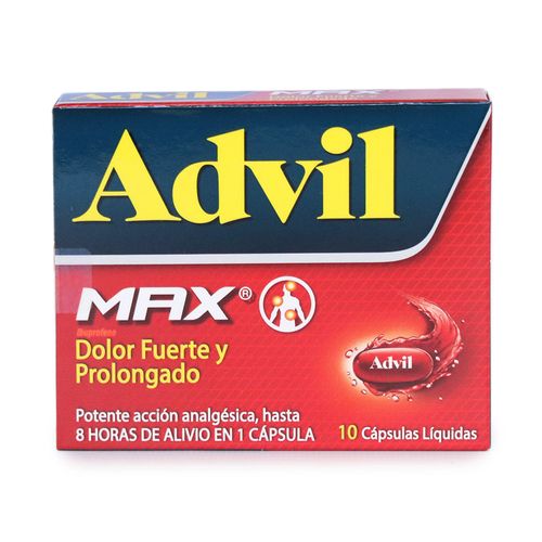 ADVIL MAX  x 10 CAPSULAS