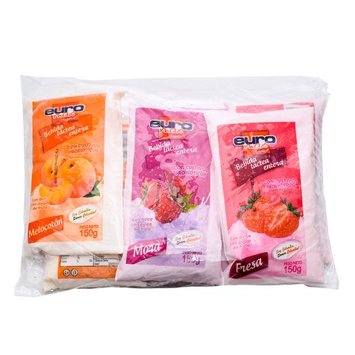 BEBIDA LACTEA EUROMAX SABORES X 900ML