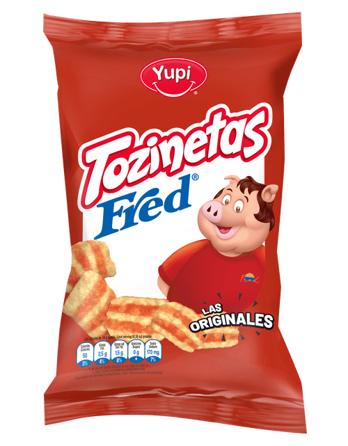 TOZINETAS FRED YUPI X 100 GR