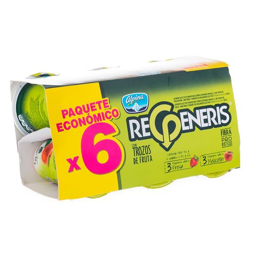 MULT YOG REGENERIS 6U x 150gr BEBIBLE