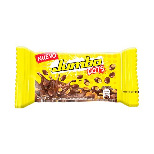 CHOCOLATINA JUMBO DOTS  x 30GR