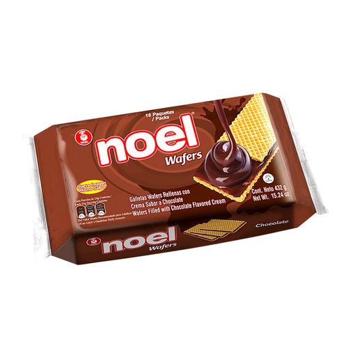 WAFERS NOEL CHOCOLATE X18UN x 432GR