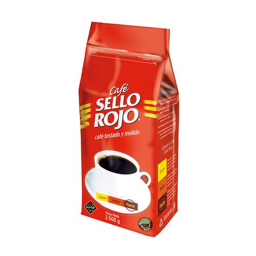 CAFE SELLO ROJO FUERTE  x 2500GR