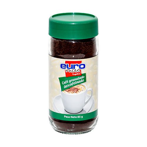 CAFE DESCAFEINADO GRANULADO EUROMAX*85GR
