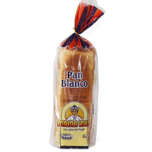 PAN TAJADO MAMA INES BCO 420gr