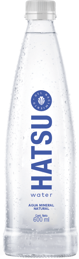 AGUA HATSU NATURAL MINERAL*600ML