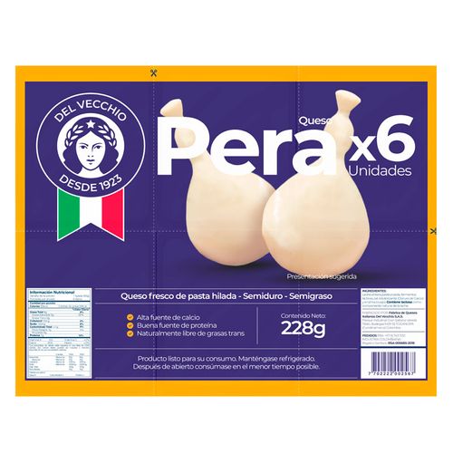 QUESO PERA 6U 228 gr