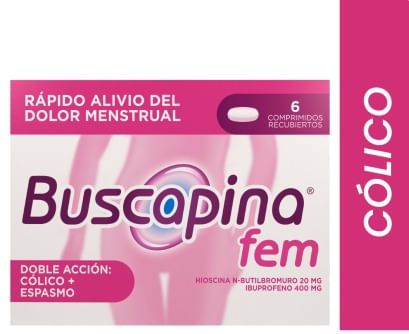 BUSCAPINA FEM DOLOR MENSTRUAL *6UND