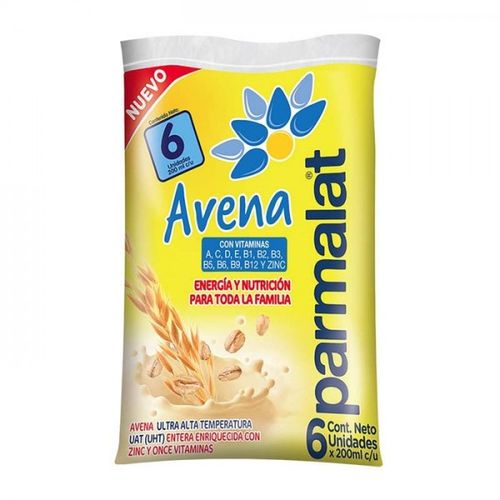 AVENA PARMALAT 6UN*200ML