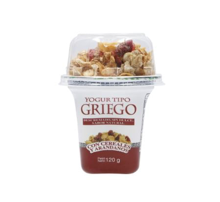 YOGUR GRIEGO CEREAL/ARANDA COLANTAx120GR