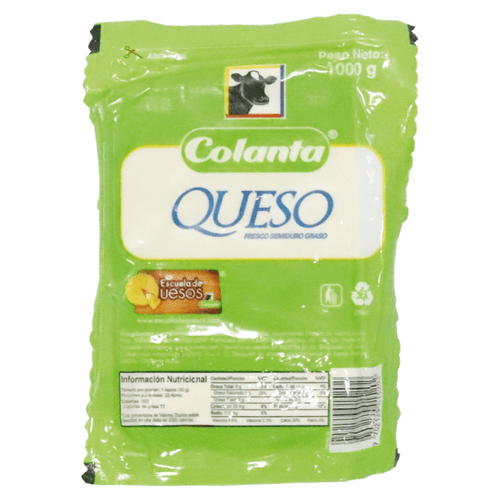 QUESO BLANCO 1000gr COLANTA