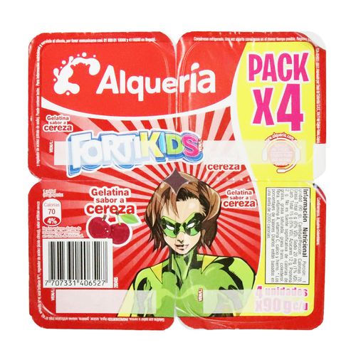 POTE GELATINA NUTRIKIDS CEREZA X4 x 90GR