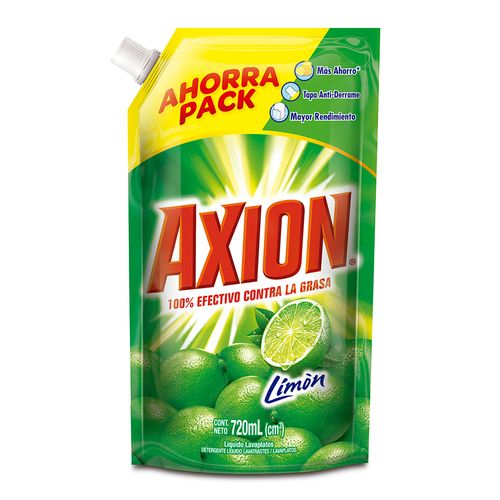 LAVAPLATOS LIMON AXION DP * 720 ML
