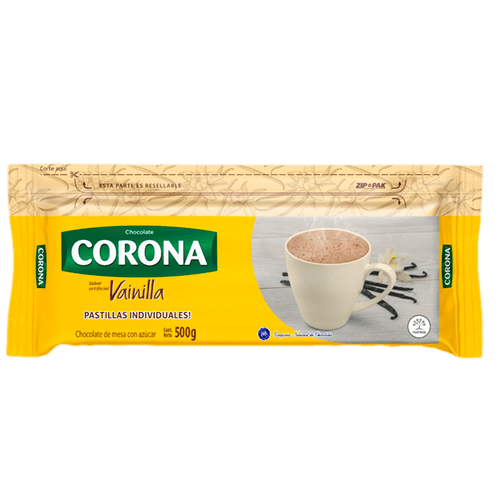 CHOCOLATE VAINILLA CORONA  x  500GR
