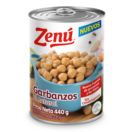 GARBANZO  ZENU  x 440 GR