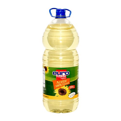 ACEITE GIRASOL 100%  EUROMAX  x 3000ML