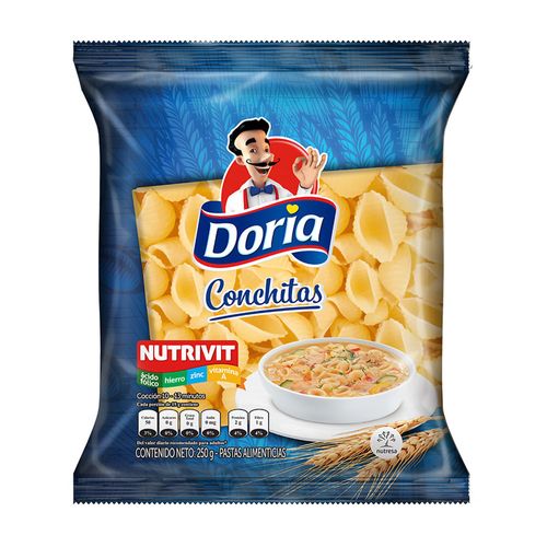 PASTAS DORIA CONCHITAS *250GR
