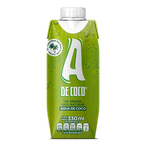 AGUA DE COCO ORGANICA  x 330ML