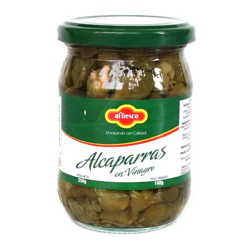ALCAPARRA VINAGRE FCO ALFRESCO  x 250GR